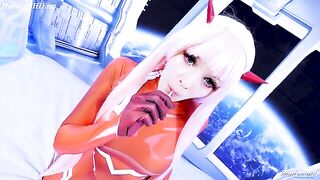 Zero Two... Space Facial - Rainbowslut