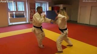 Judo Andrea lesson