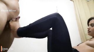 Jeans, blowjob _ footjob - Happyunicorn420